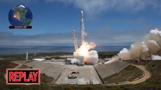 REPLAY SpaceX Starlink 114 launch from Vandenberg 1 Feb 2025 [upl. by Eustatius]