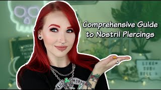 Comprehensive Guide to Nostril Piercings [upl. by Fredie]