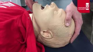 Basic Airway Manoeuvres  Head Tilt Chin Lift [upl. by Doraj240]