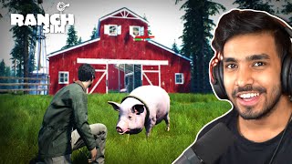 UPGRADING BARN HOUSE  RANCH SIMULATOR GAMEPLAY 6 [upl. by Retsim]