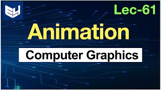 Animation  CG  Computer Graphics  Lec61  Bhanu Priya [upl. by Persons]