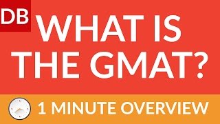 What is the GMAT  1 Minute Overview of the GMAT Exam [upl. by Fitzsimmons]