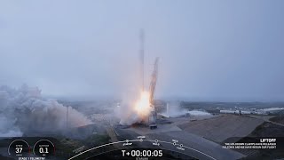 Blastoff SpaceX launches 22 Starlink satellites from California nails landing [upl. by Base]