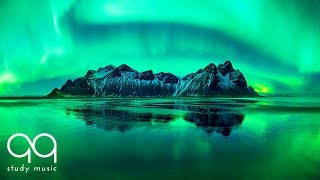 Aurora Borealis amp Northern Lights Music 🔵 Ambient Sounds and Relaxing Music [upl. by Anem]