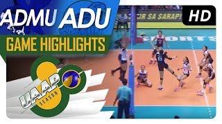 UAAP 80 WV ADMU vs AdU  Game Highlights  March 25 2018 [upl. by Anak]