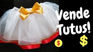 Como vender tutus  COMO HACER UN TUTU FACIL [upl. by Anastatius767]