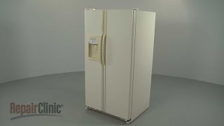 GE Refrigerator Disassembly – Refrigerator Repair Help [upl. by Ille]