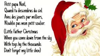 Petit Papa Noël lyrics wEnglish sub  Josh Groban [upl. by Anej]