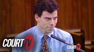 CA v Menendez 1993 Erik Menendez Takes the Stand in Murder Trial [upl. by Wendalyn]