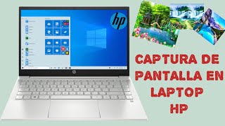 como hacer capturas de pantalla en laptop HP [upl. by Arria835]