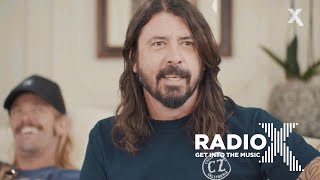 Dave Grohl impersonates Christopher Walken  Radio X [upl. by Etac]