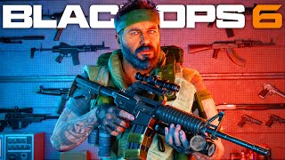 Black Ops 6 All 55 Revealed amp Leaked Weapons Equipment Perks amp More [upl. by Nywled960]