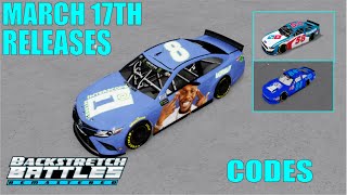 All New Backstretch Battles Codes  March 17th 2021 Roblox Backstretch Battles [upl. by Leunam69]