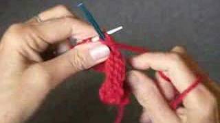 HOW TO KNIT BINDING OFF PURL VIDEO [upl. by Padraic]