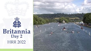 Tideway Scullers School v Hinksey Sculling School  Britannia  Henley 2022 Day 2 [upl. by Hubert]