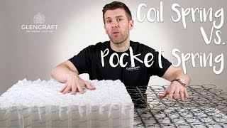 The Differences Between Coil Spring amp Pocket Spring Mattresses [upl. by Liagabba]