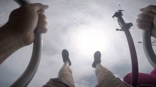 Slingshot ride at Myrtle Beach GoPro POV [upl. by Tonie]