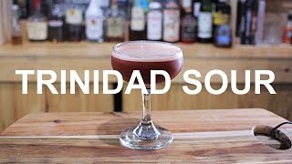 Trinidad Sour Cocktail Recipe  ANGOSTURA BITTERS [upl. by Acinorev]