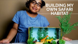 DIY Building My Own Jungle Safari Habitat Project [upl. by Olwen242]