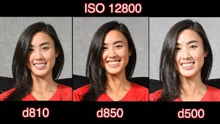 D850 vs D810 vs D500  High ISO test [upl. by Lamont799]