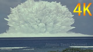 150 METER UNCUT FOOTAGE OF UNDERWATER ATOMIC BLAST 1958 [upl. by Appledorf652]