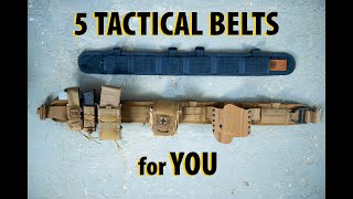 5 Tactical Belts for YOUHSGI [upl. by Erme82]