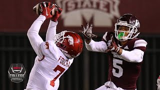 Arkansas Razorbacks vs Mississippi State Bulldogs  2020 College Football Highlights [upl. by Alokin]