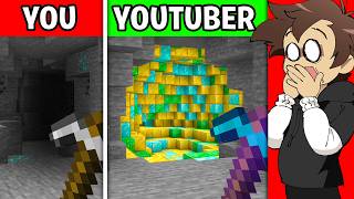 How DIFFERENT YOUTUBERS Play Minecraft [upl. by Nosbig756]