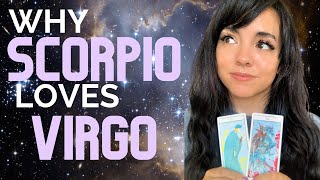 SCORPIO AND VIRGO♏💜♍ LOVE COMPATIBILITY  SYNASTRY [upl. by Ailahs]