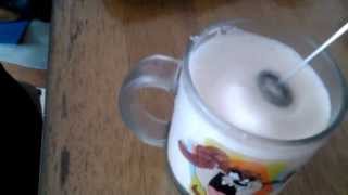 Aerolatte Review Frothing Cold Milk In Under 1 Minute [upl. by Camilia]