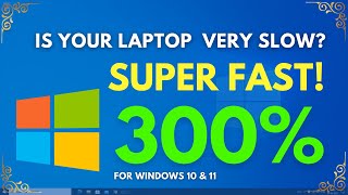 My Laptop is Very Slow Fix  SpeedUp Windows 10 300 More [upl. by Conard]