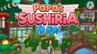 Papas Sushiria To Go  Day 19 amp 20 [upl. by Aihtnys]