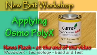 Methods of Applying Osmo PolyX Oil [upl. by Nyleikcaj]