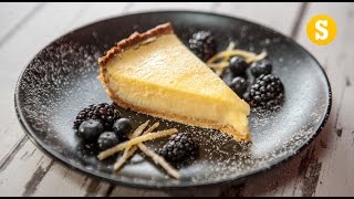 Classic Lemon Tart Recipe  Sorted Food [upl. by Rexer457]