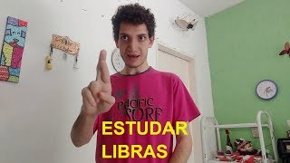 Sinal de ESTUDAR em LIBRAS [upl. by Nylave]