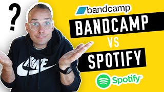 BANDCAMP vs SPOTIFY  Advice for Record Labels and DIY Artists [upl. by Norahs470]