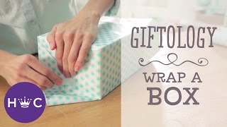 How to Wrap a Box  Giftology [upl. by Danica]