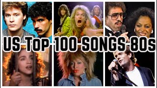 US Billboard Top 100 Songs of the 80s [upl. by Liatrice]