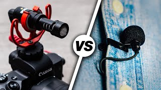 Best Microphone for YouTube Videos Shotgun vs Lav Mics [upl. by Dich]