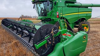 John Deere S780 Harvest Debut [upl. by Cazzie964]