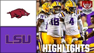 Arkansas Razorbacks vs LSU Tigers  Full Game Highlights [upl. by Osnola976]