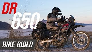 Suzuki DR650 Adventure Bike Build [upl. by Ylro]