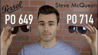 Persol Original PO 649 vs Steve McQueen PO 714 [upl. by Ybhsa]