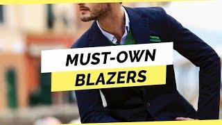 3 Types Of Blazers Every Man Should Own [upl. by Coulombe785]