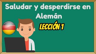 Saludos básicos y despedirse en alemán  Lección 1  Alemán Básico [upl. by Airt701]