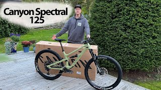 UnboxBike build Canyon Spectral 125 CF [upl. by Milburt23]