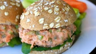 Salmon Salad Sandwich Recipe  Clean amp Delicious® [upl. by Hayalat]