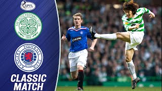 Nakamura Scores Old Firm Screamer Celtic 21 Rangers 16042008  SPFL Classics [upl. by Cyrill]