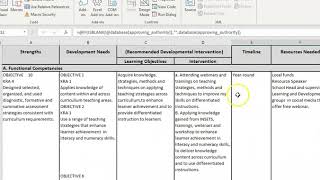 HOW TO CREATE DEVELOPMENT PLAN PART 4 IN IPCRF [upl. by Guildroy118]