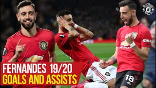 Bruno Fernandes  All The Goals and Assists 1920  Manchester United [upl. by Hayikat562]